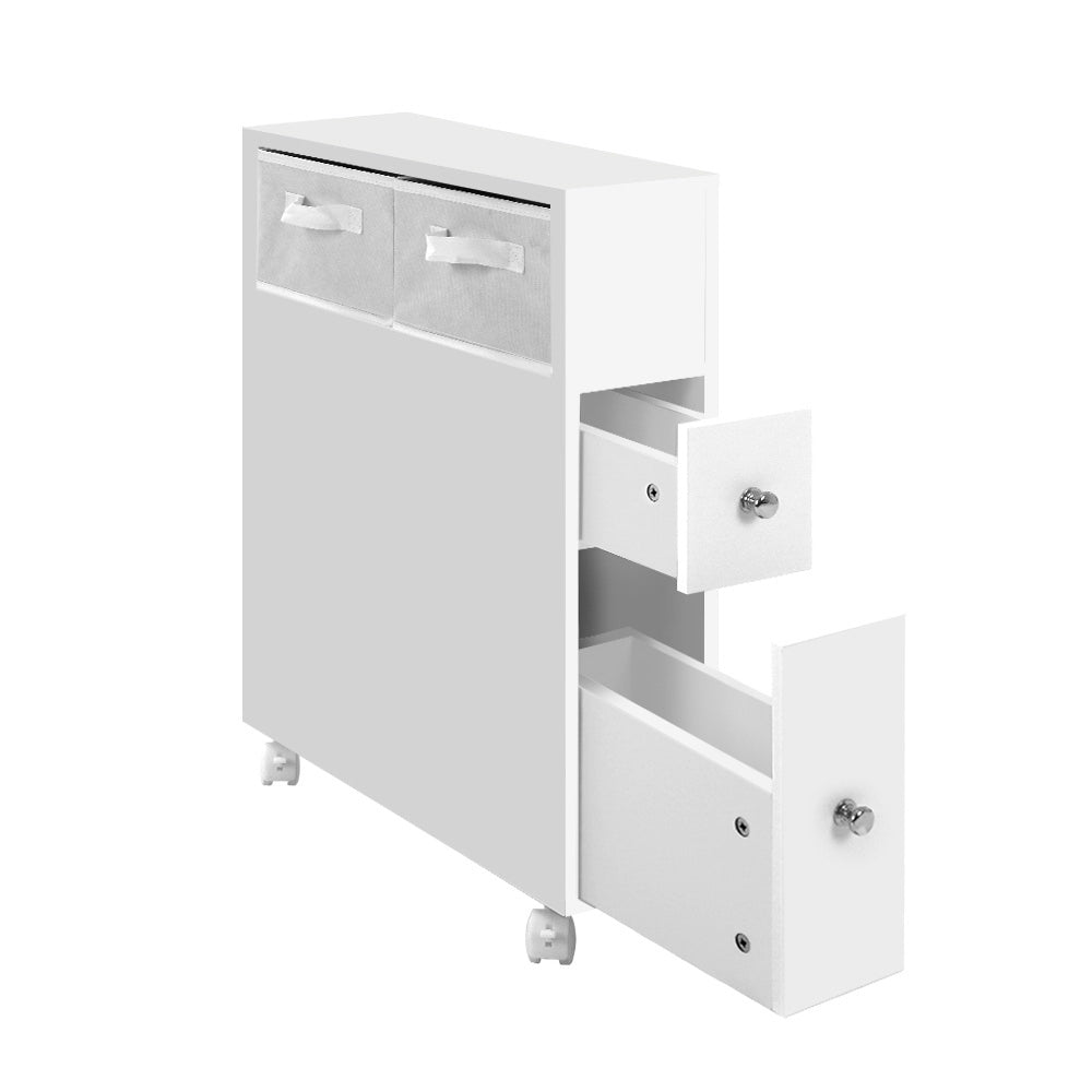 Bathroom Cabinets, Cupboards & Storage: Artiss Bathroom Cabinet Storage Toilet Organiser