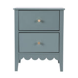 Bedside Tables: Artiss Bedside Table 2 Drawers Bedroom Storage Nightstand Green