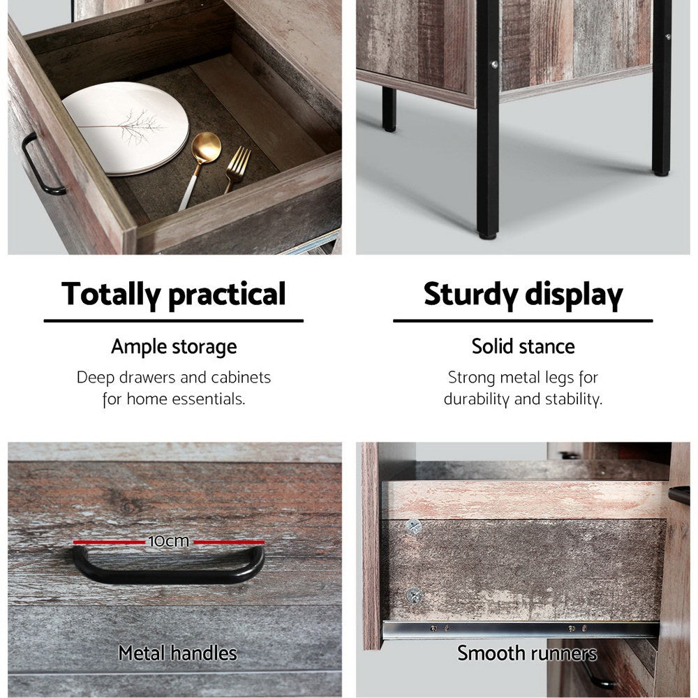 Buffets & Sideboards: Artiss Buffet Sideboard - BARNLY