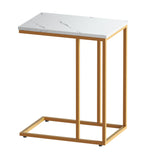 Buffets & Sideboards: Artiss Coffee Table Side Table Marble Effect Emma