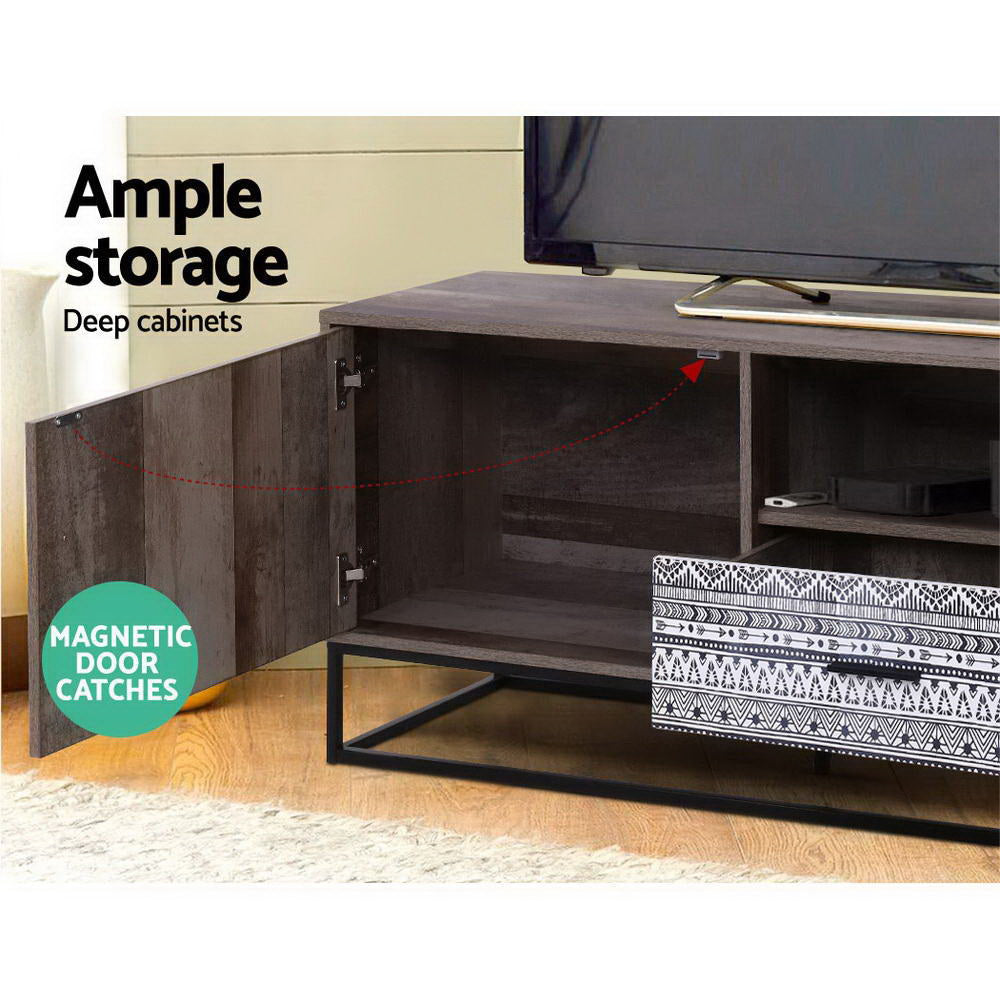TV Units: Artiss TV Cabinet Entertainment Unit 180cm Industrial