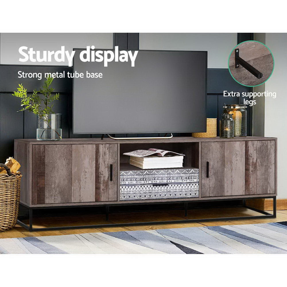 TV Units: Artiss TV Cabinet Entertainment Unit 180cm Industrial