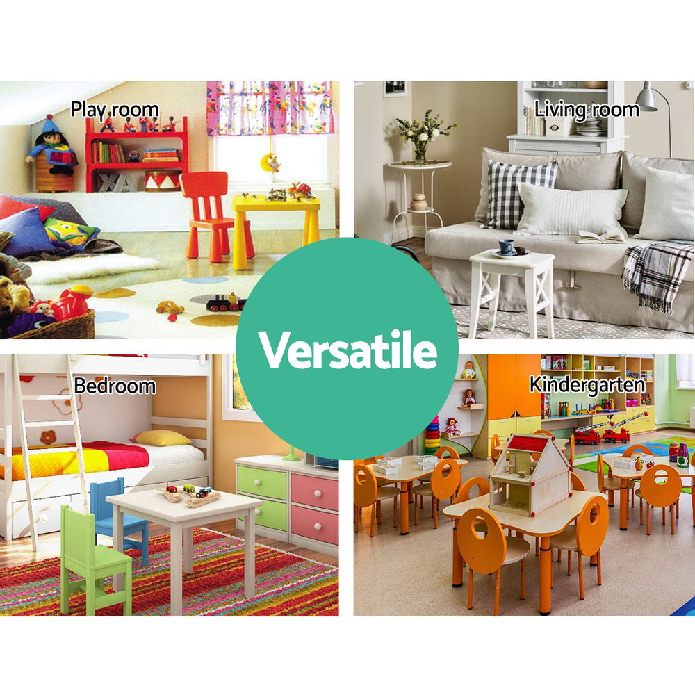 Kid's Bookcases & Shelves: Keezi 4 Tiers Kids Bookshelf Magazine Shelf Children Bookcase Rack Organiser