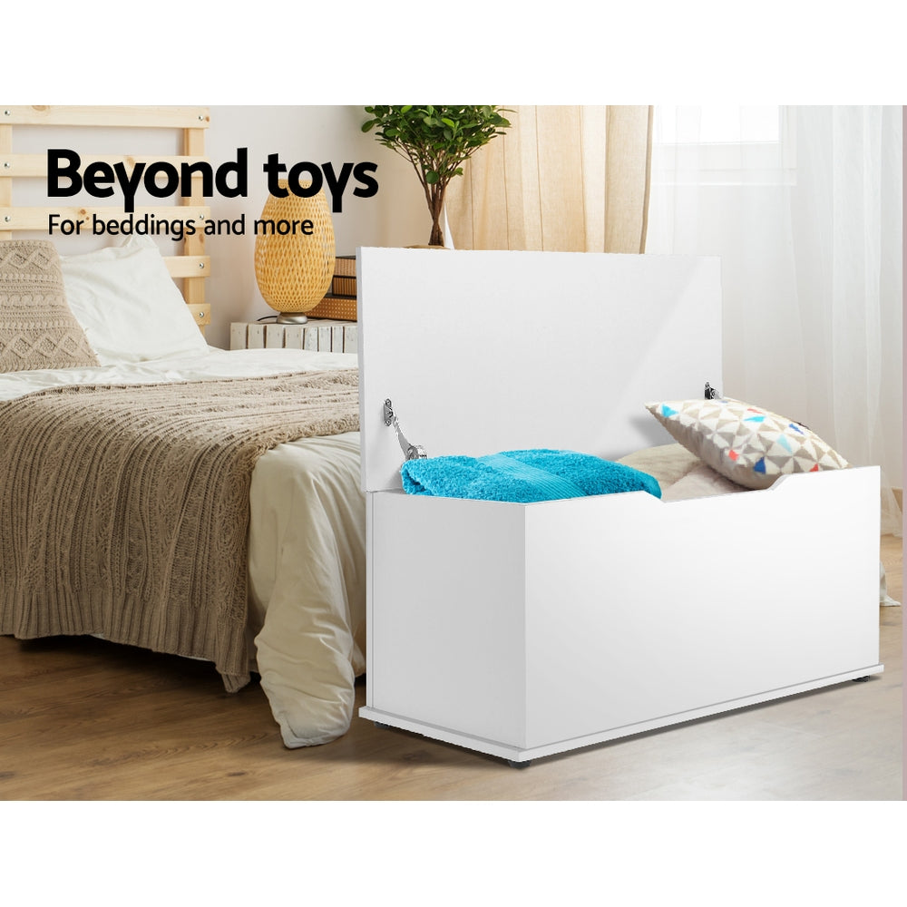 Toy Boxes: Keezi Kids Toy Box Chest Children Container Storage Clothes Organiser Cabinet