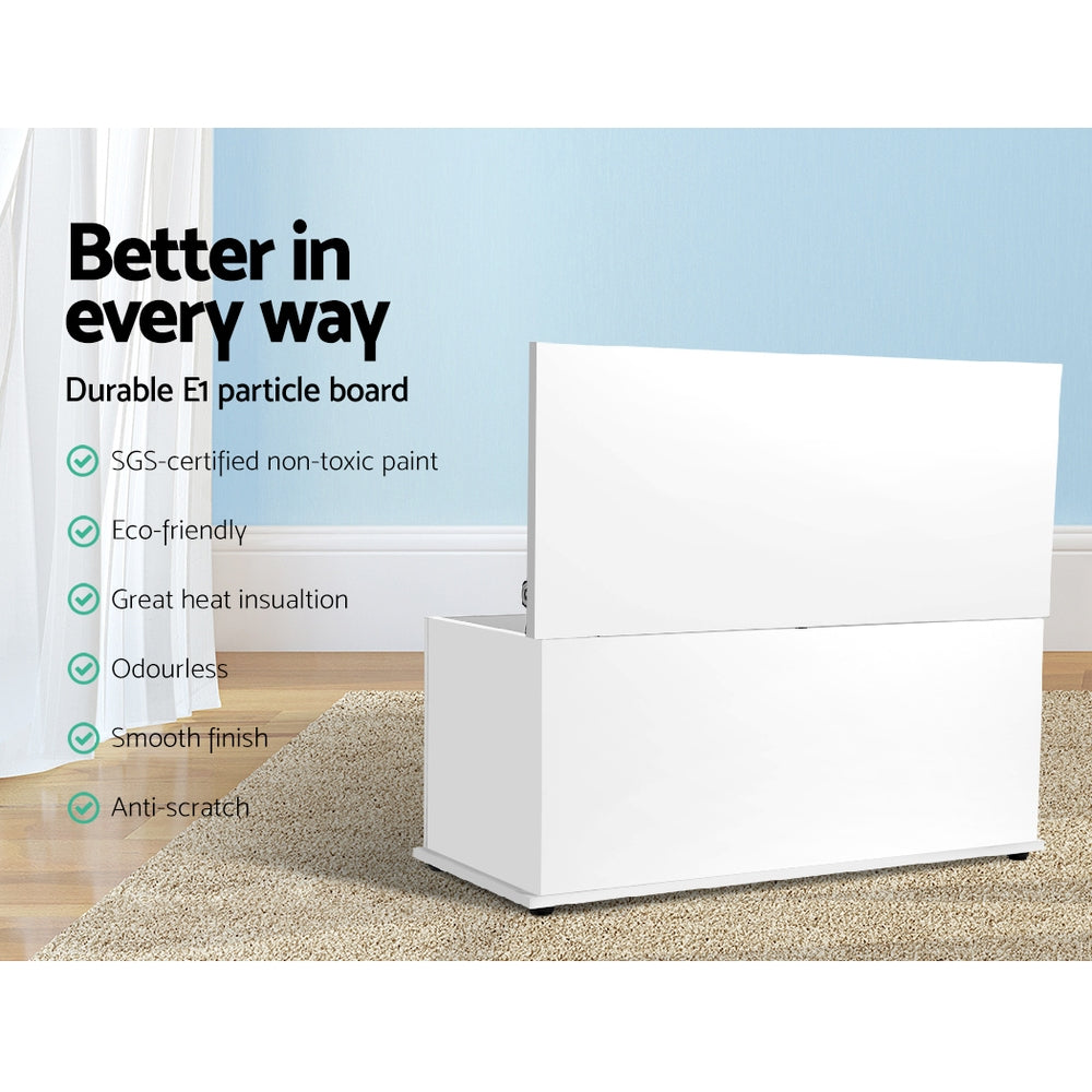 Toy Boxes: Keezi Kids Toy Box Chest Children Container Storage Clothes Organiser Cabinet