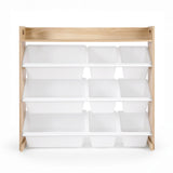 Toy Boxes: Keezi Kids Toy Box 9 Bins Bookshelf Organiser Display Shelf Storage Rack Wooden