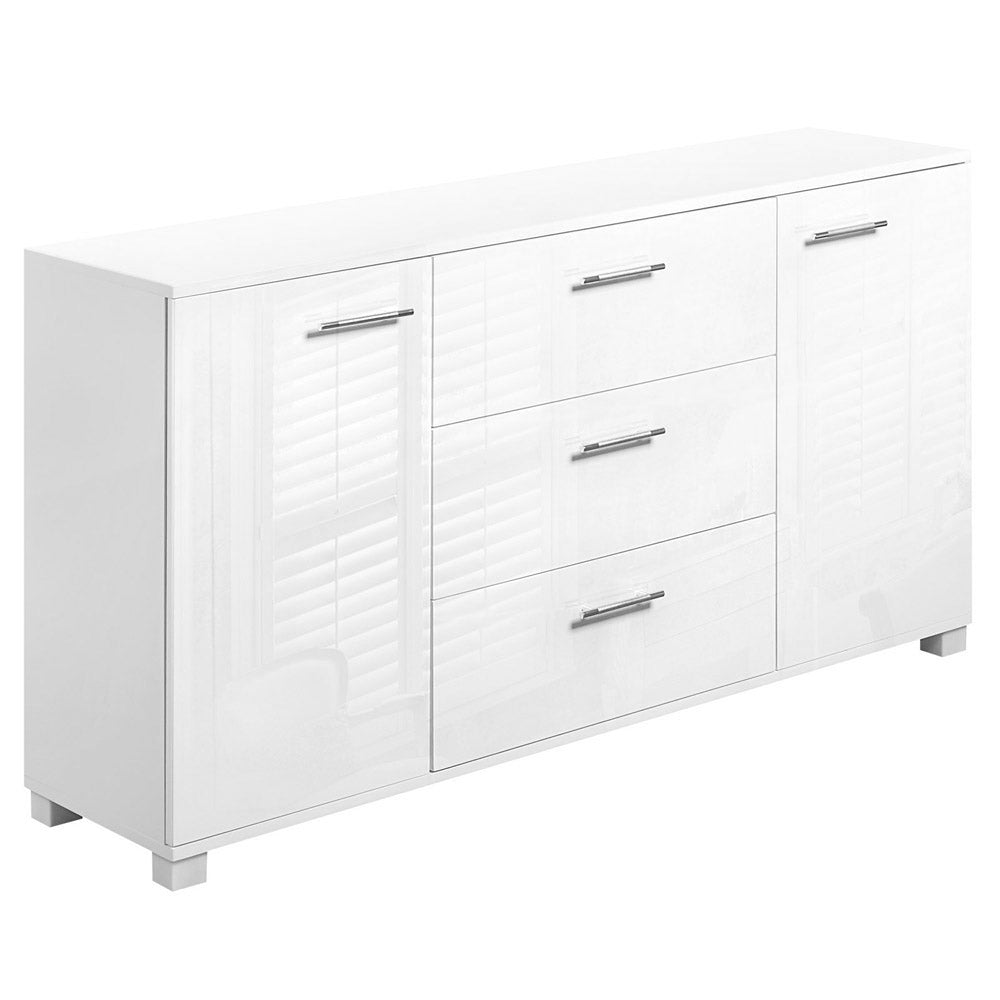 Buffets & Sideboards: Artiss Buffet Sideboard High Gloss - White
