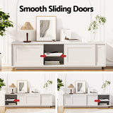 Artiss TV Unit Entertainment Unit Storage Cabinet 160cm White