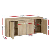 Artiss Buffet Sideboard - DANA Oak