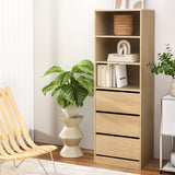 Dressers: Artiss 3 Chest of Drawers Tallboy Cabinet Pine