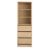 Dressers: Artiss 3 Chest of Drawers Tallboy Cabinet Pine