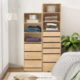 Dressers: Artiss 3 Chest of Drawers Tallboy Cabinet Pine