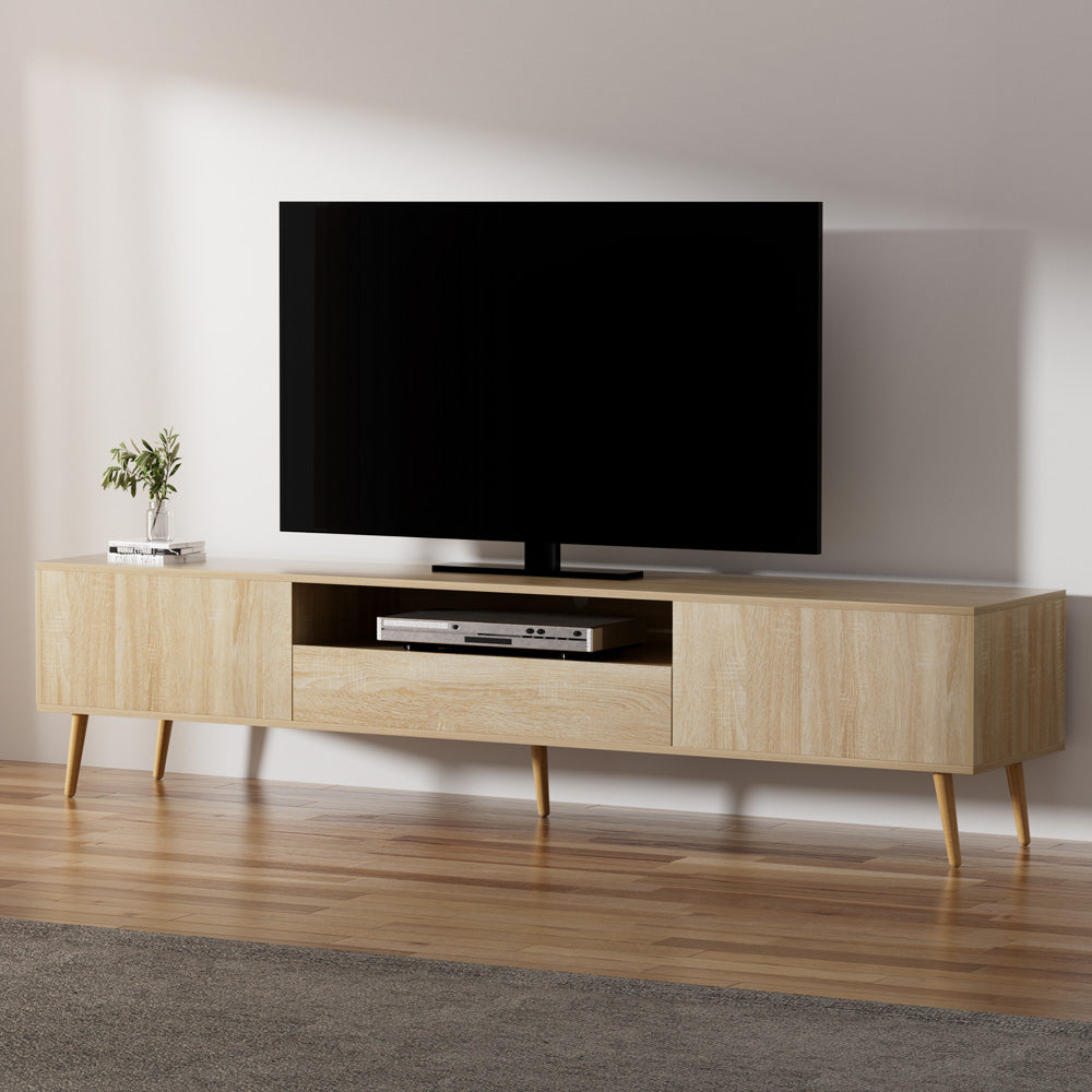 TV Units: Artiss Entertainment Unit Alex TV Cabinet Storage Drawers 200CM