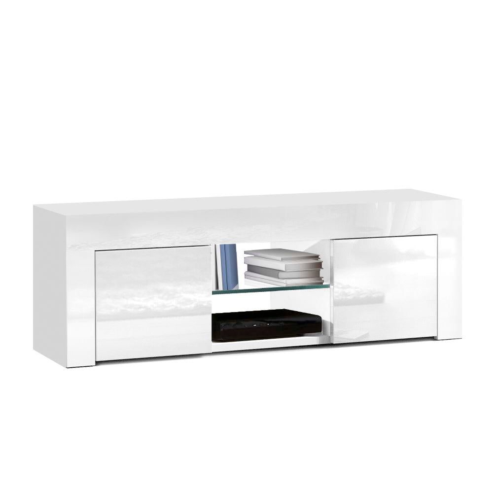 TV Units: Artiss Entertainment Unit TV Cabinet 130cm White Ivan