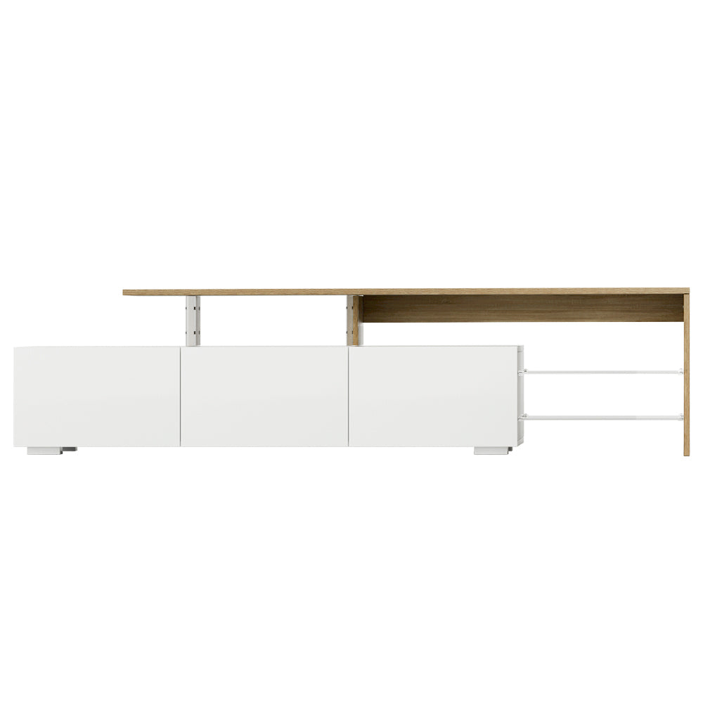 TV Units: Artiss TV Cabinet Entertainment Unit 180cm Wood White James