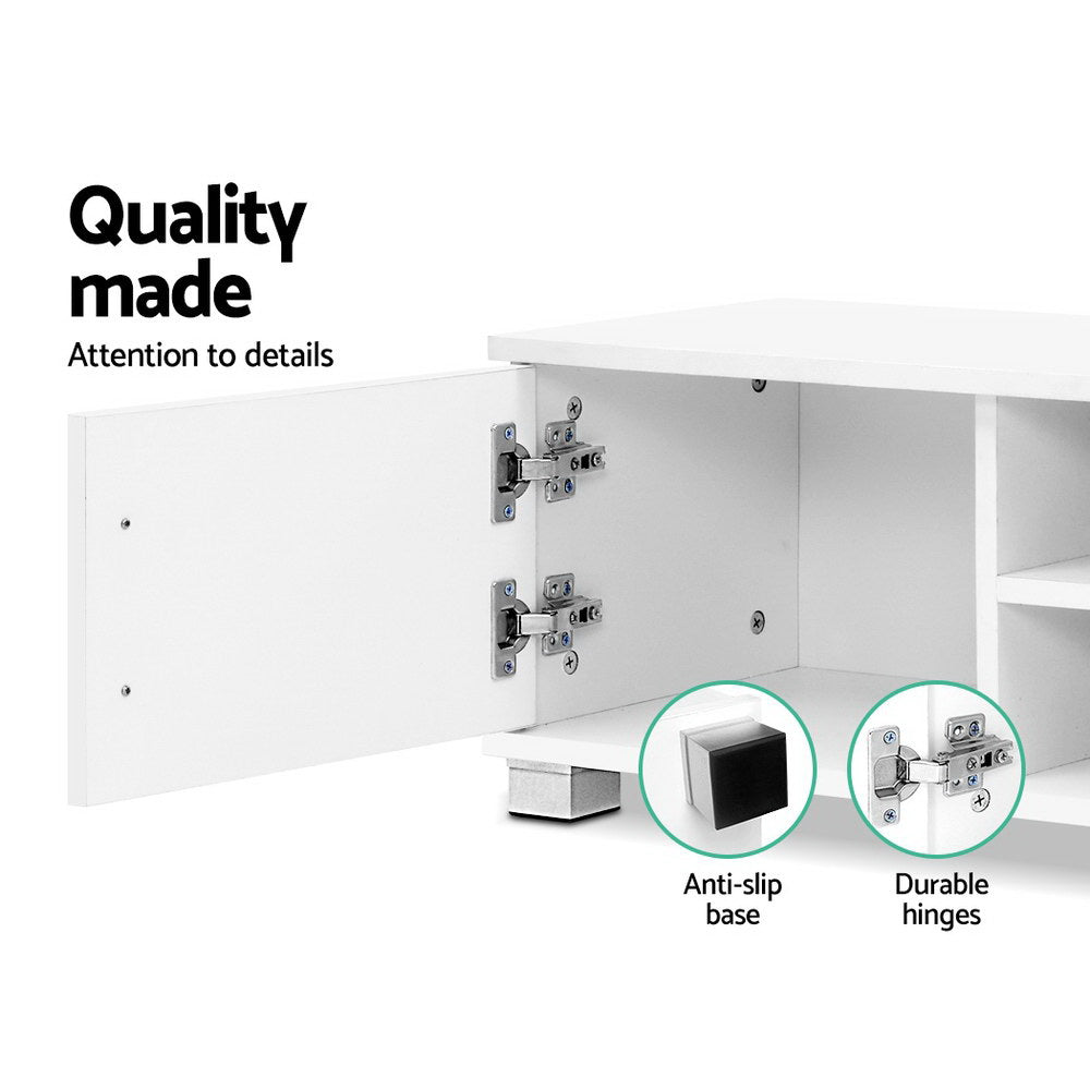 TV Units: Artiss Entertainment Unit TV Cabinet 120cm White Dylan