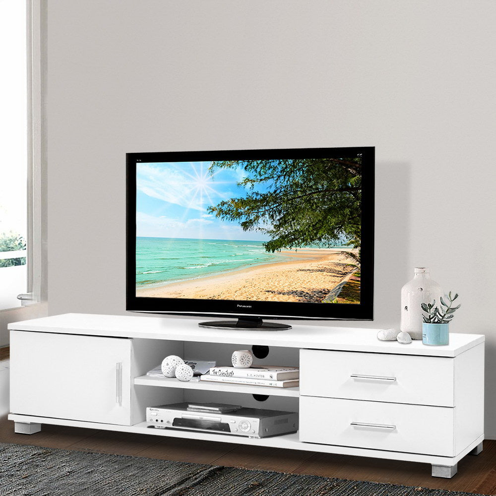 TV Units: Artiss Entertainment Unit TV Cabinet 120cm White Dylan