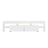 Artiss Entertainment Unit TV Cabinet LED 189cm White Elo