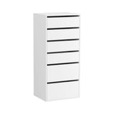 Dressers: Artiss 6 Chest of Drawers Dresser Tallboy White