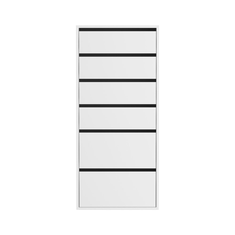 Dressers: Artiss 6 Chest of Drawers Dresser Tallboy White