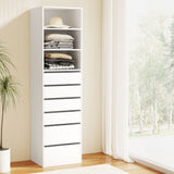 Dressers: Artiss 6 Chest of Drawers Tallboy Cabinet White