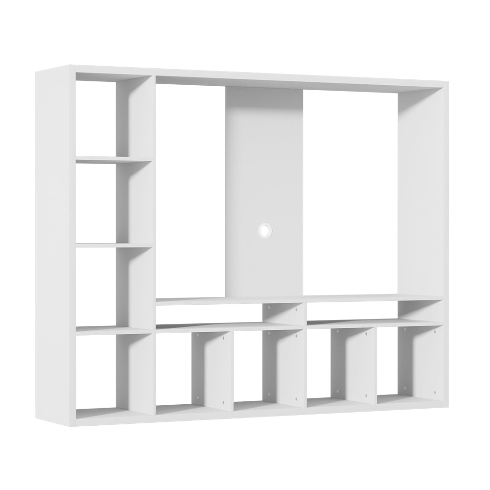 TV Units: Artiss Entertainment Center Unit TV Stand TV Cabinet Open Shelves 183CM White