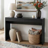 Side Tables: Artiss Console Table Hallway Sofa Entryway Entrance 120CM Black