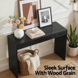 Side Tables: Artiss Console Table Hallway Sofa Entryway Entrance 120CM Black