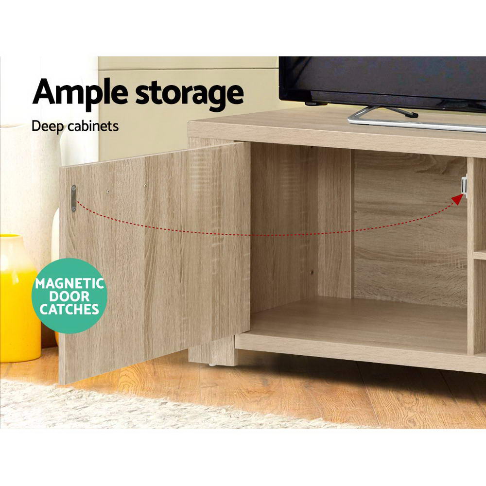 TV Units: Artiss TV Cabinet Entertainment Unit 160cm Pine Maxi