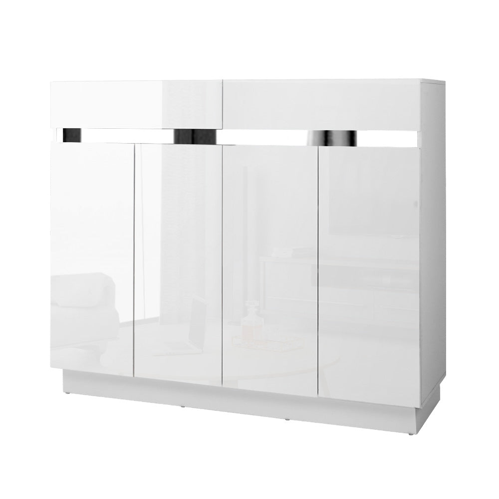 Shoe Storage: Artiss Shoe Rack Cabinet Storage Cupboard 24 Pairs - Lydia