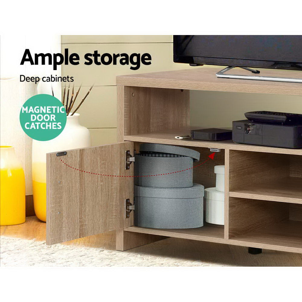 TV Units: Artiss TV Cabinet Entertainment Unit 140cm Oak Ken
