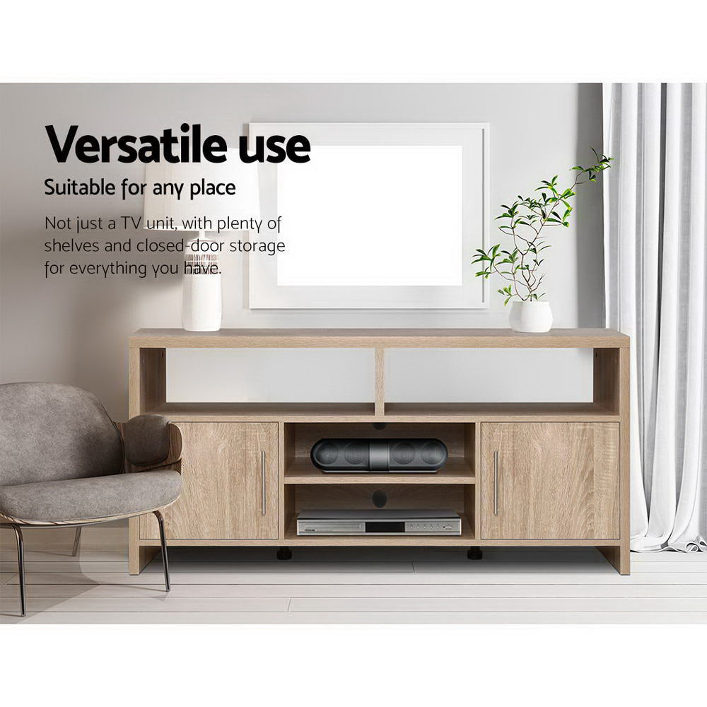 TV Units: Artiss TV Cabinet Entertainment Unit 140cm Oak Ken