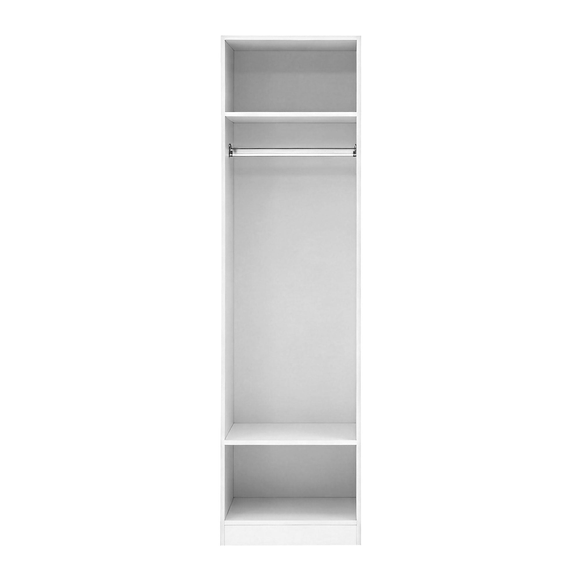 Artiss Wardrobe Clothes Closet Storage Organizer Shelf White