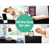 Bedside Tables: Artiss 2X Bedside Table 2 Drawers Lift-up Storage Black