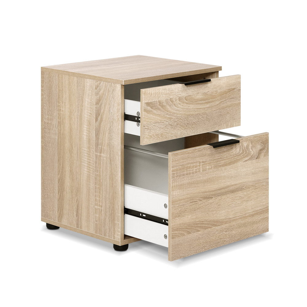 Filing & Organisation: Artiss Filing Cabinet 2 Drawer Office Storage Organiser