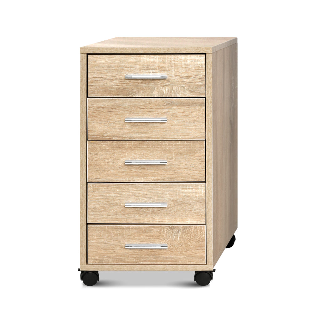 Filing & Organisation: Artiss Filing Cabinet 5 Drawer Office Storage Organiser