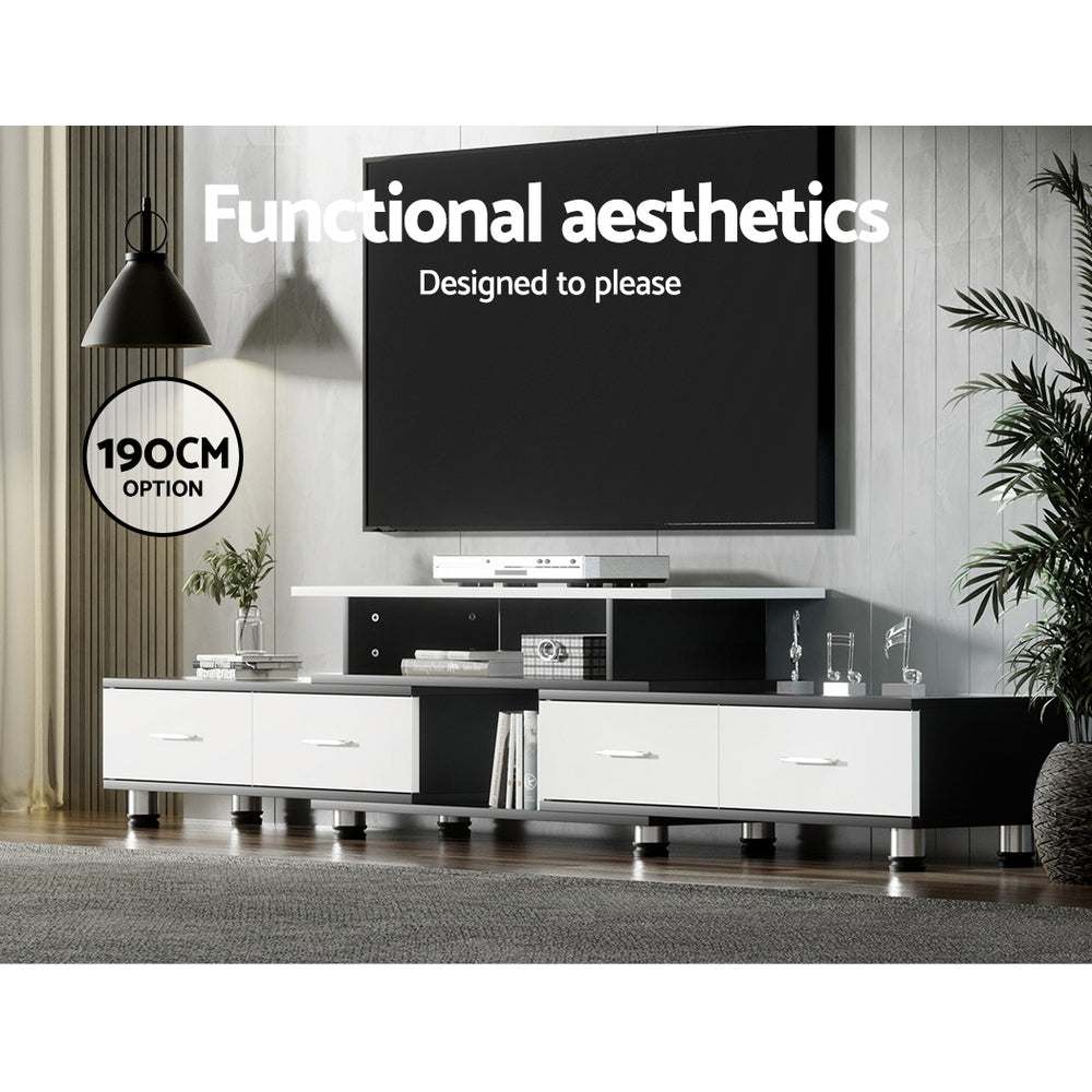 TV Units: Artiss TV Cabinet Entertainment Unit Extendable 160CM To 220CM