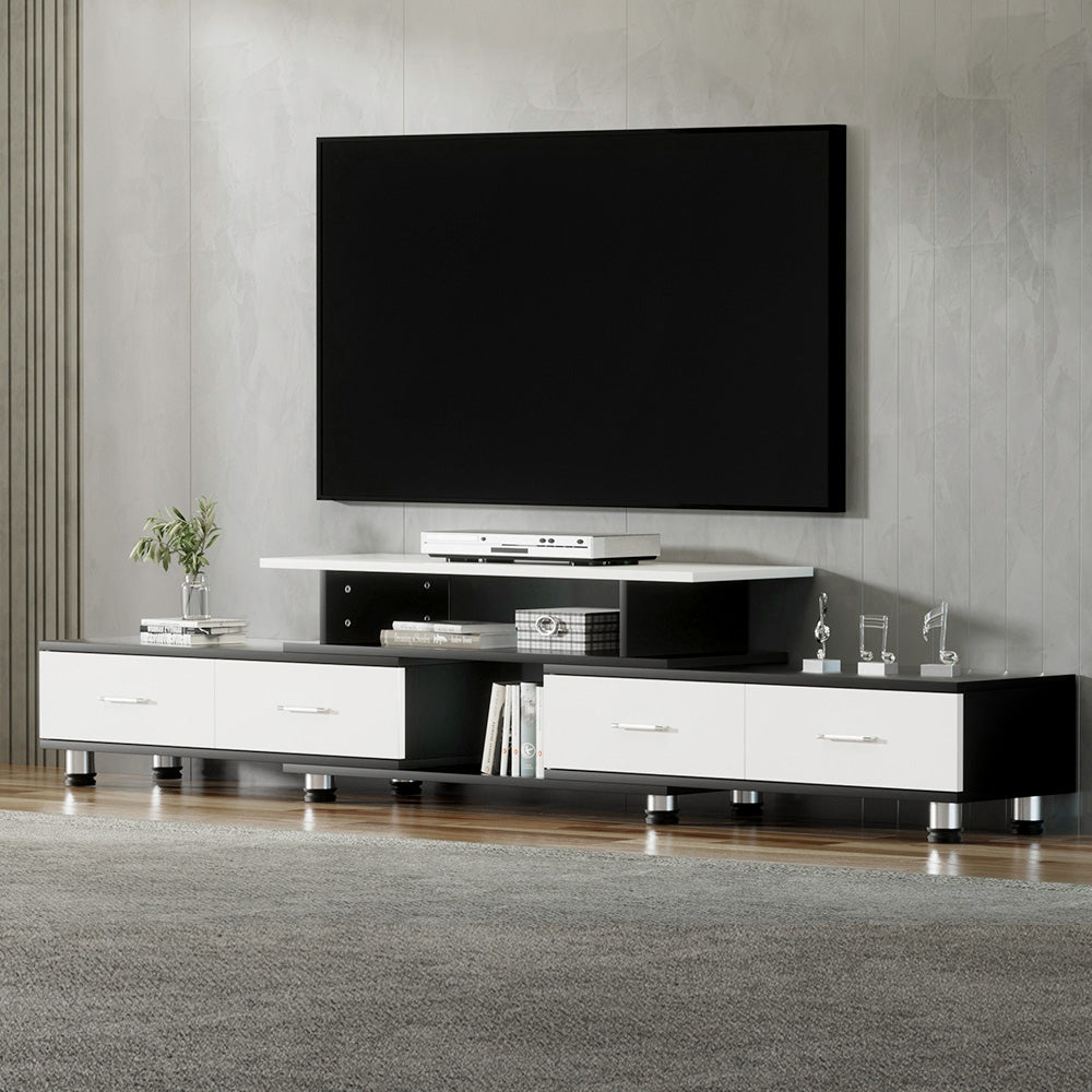 TV Units: Artiss TV Cabinet Entertainment Unit Extendable 160CM To 220CM