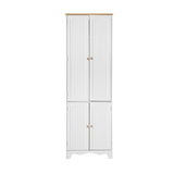 Artiss Buffet Sideboard 4 Doors - BERNE White