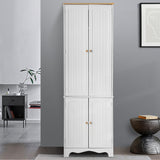 Artiss Buffet Sideboard 4 Doors - BERNE White