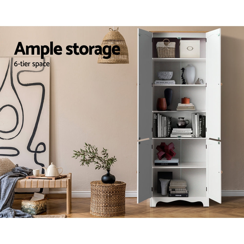 Buffets & Sideboards: Artiss Buffet Sideboard 4 Doors - BERNE White