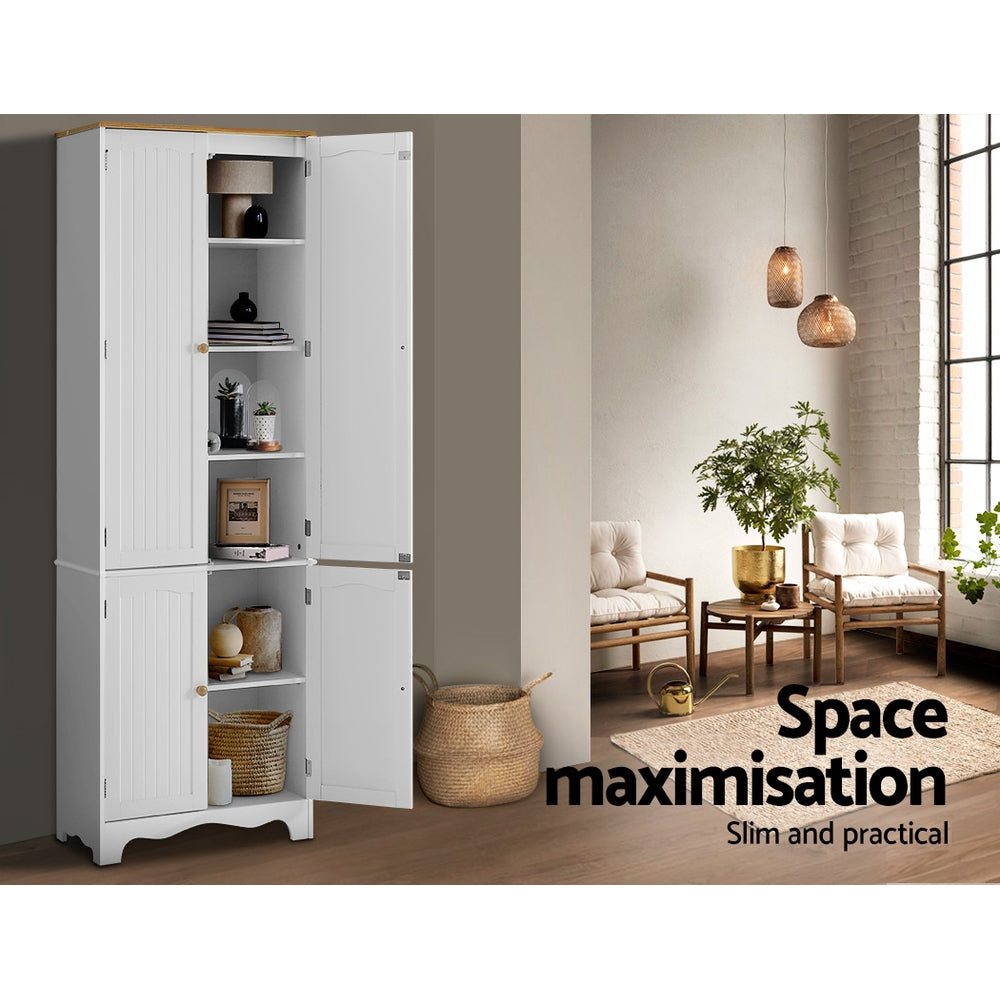 Buffets & Sideboards: Artiss Buffet Sideboard 4 Doors - BERNE White