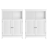 Artiss 2x Buffet Sideboard Cabinet Server Cupboard Kitchen Bathroom Storage IVOR