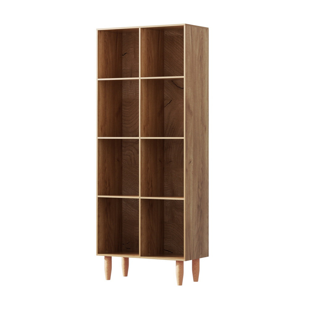 Bookcases & Shelves: Artiss Bookshelf Bookcase 4 Tiers LEOR Pine