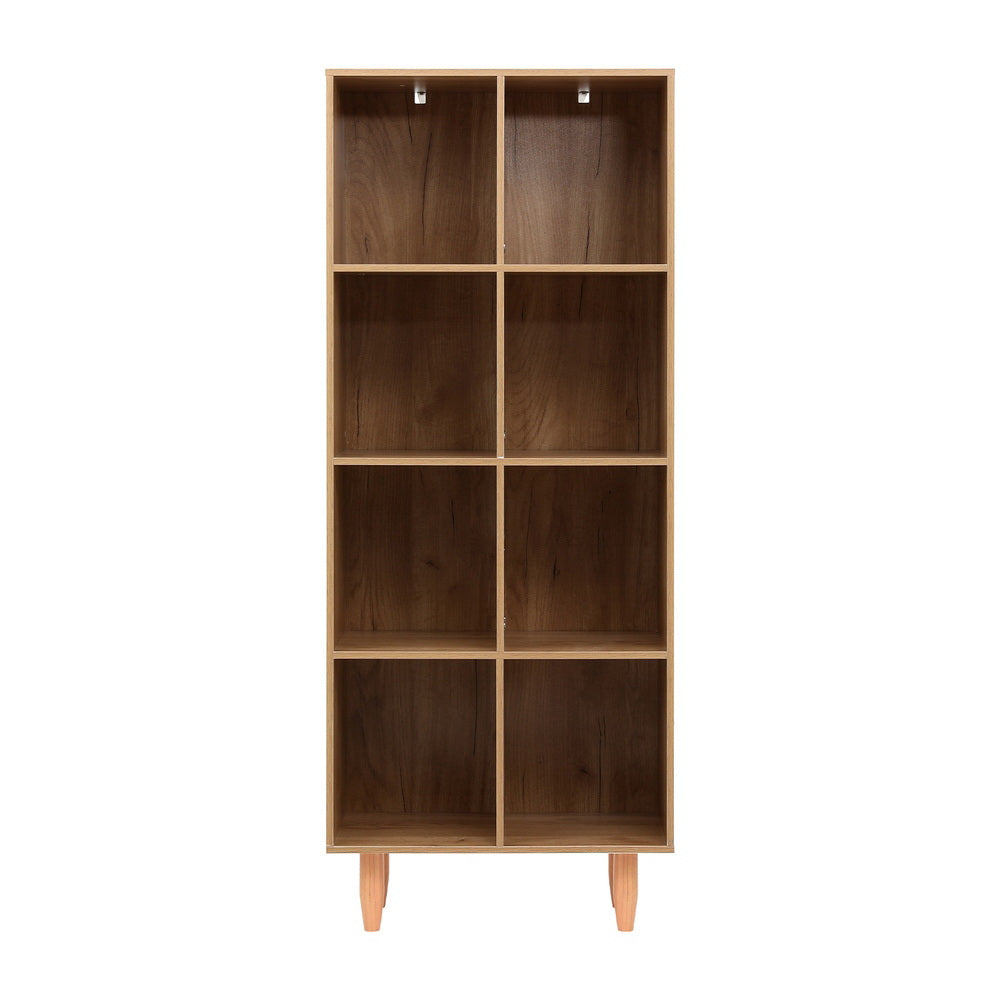 Bookcases & Shelves: Artiss Bookshelf Bookcase 4 Tiers LEOR Pine