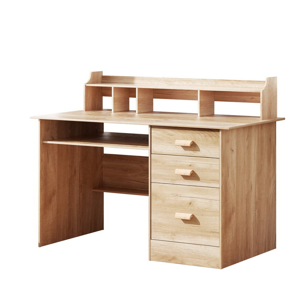 Desks: Artiss Computer Desk Office Study Desks Table Shelf Drawer