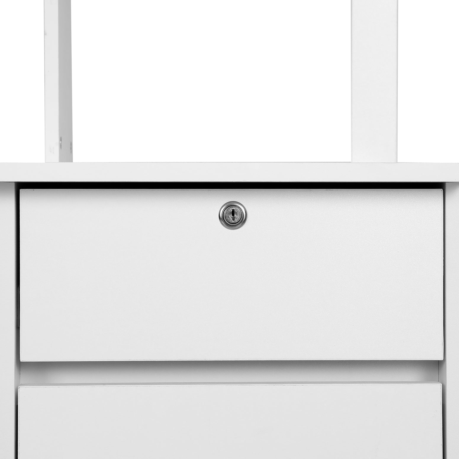 Desks: Artiss Computer Desk Office Study Desks Table Drawer Bookshelf Cabinet