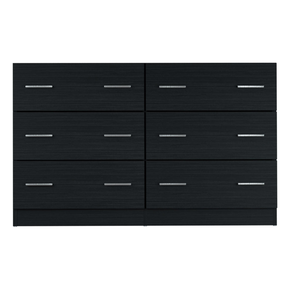 Dressers: Artiss 6 Chest of Drawers - VEDA Black