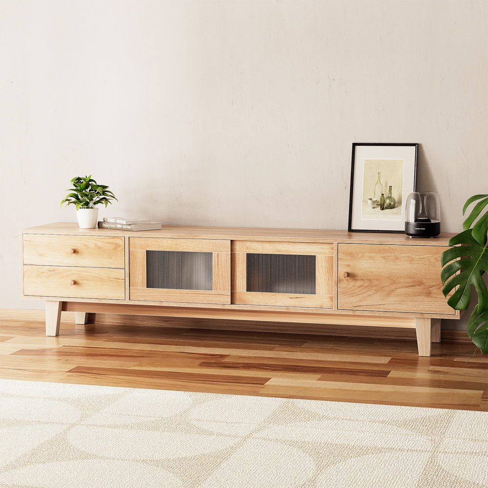 TV Units: Artiss TV Cabinet Entertainment Unit Stand Storage Drawer 180CM