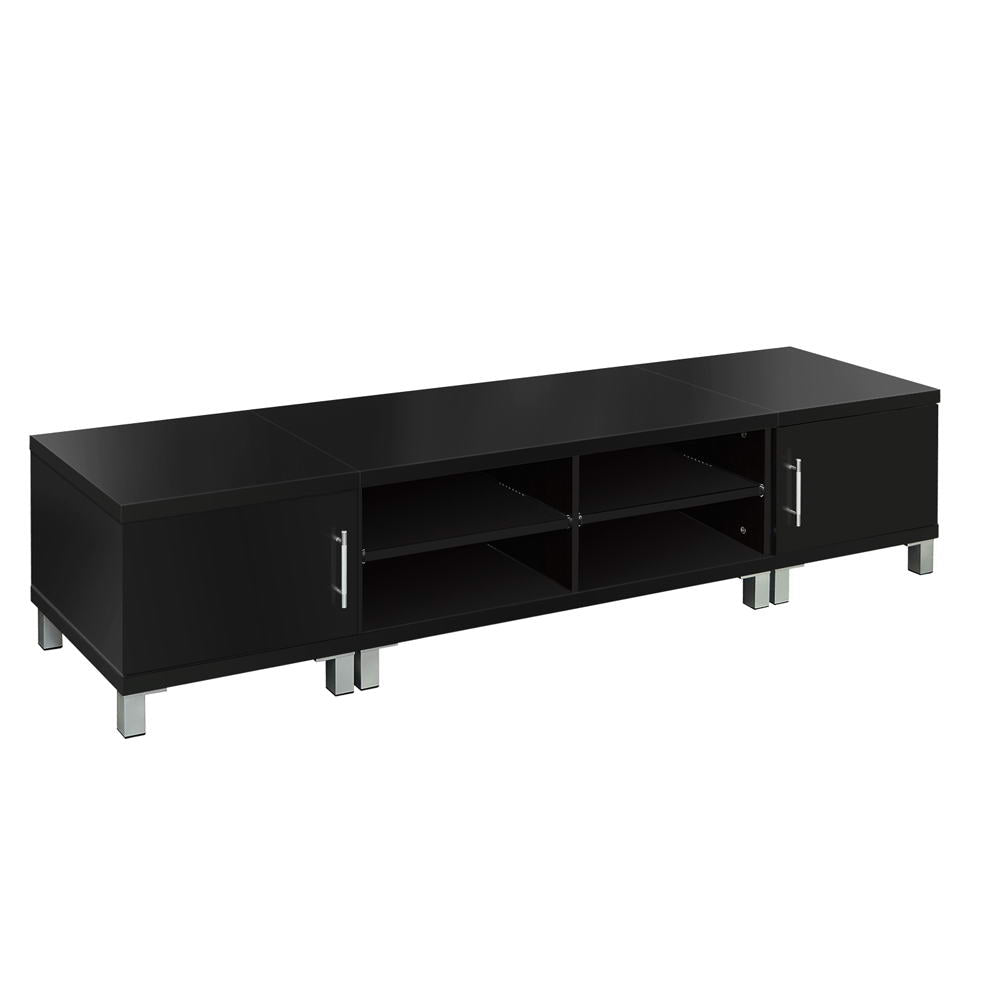 TV Units: Artiss TV Cabinet Entertainment Unit 190cm Black Danson